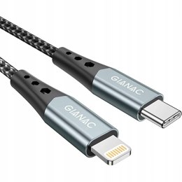 Kabel USB C - Lightning GIANAC 0.5m OPLOT DANE TRANSFER ŁADOWANIE