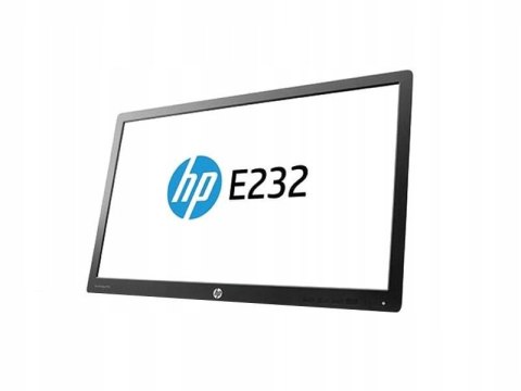 Monitor LED HP E232 23" 1920x1080 IPS DP HDMI USB B RYSKI/PLAMKI BEZ STOPY Monitor LED HP E232 23" 1920x1080 IPS DP HDMI USB B RYSKI/PLAMKI BEZ STOPY